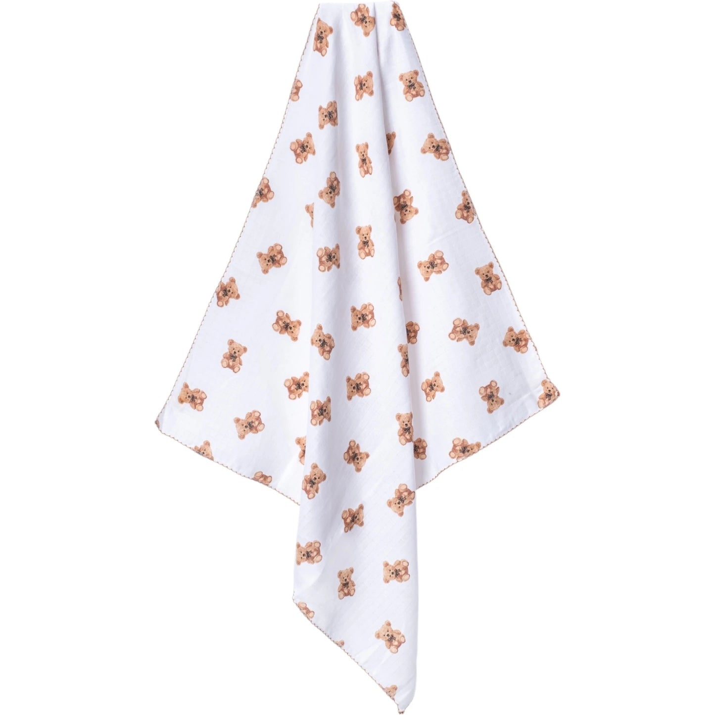 Musselindecke Teddybär Print