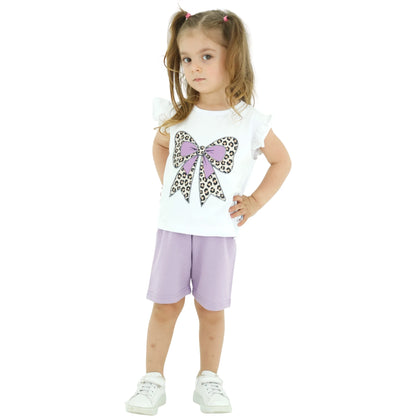 Mädchen Set Schleife