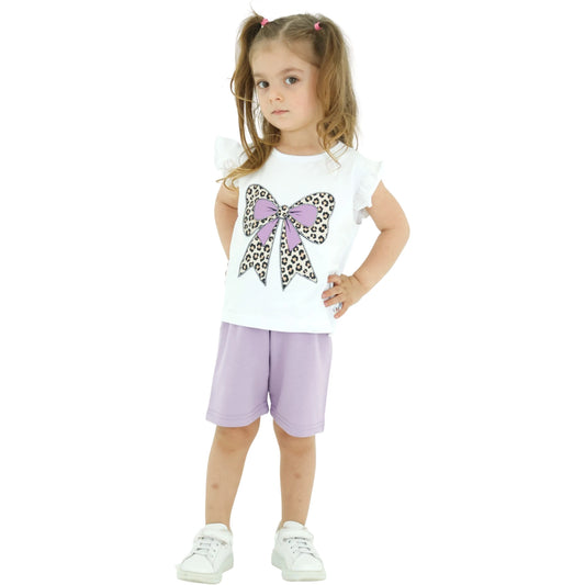 Mädchen Set Schleife