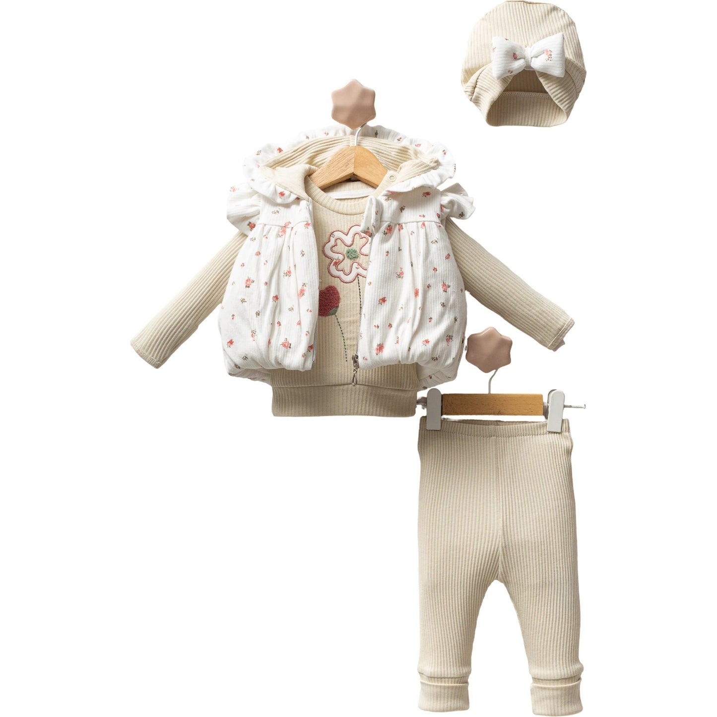 Baby Mädchen Outfit Blumen