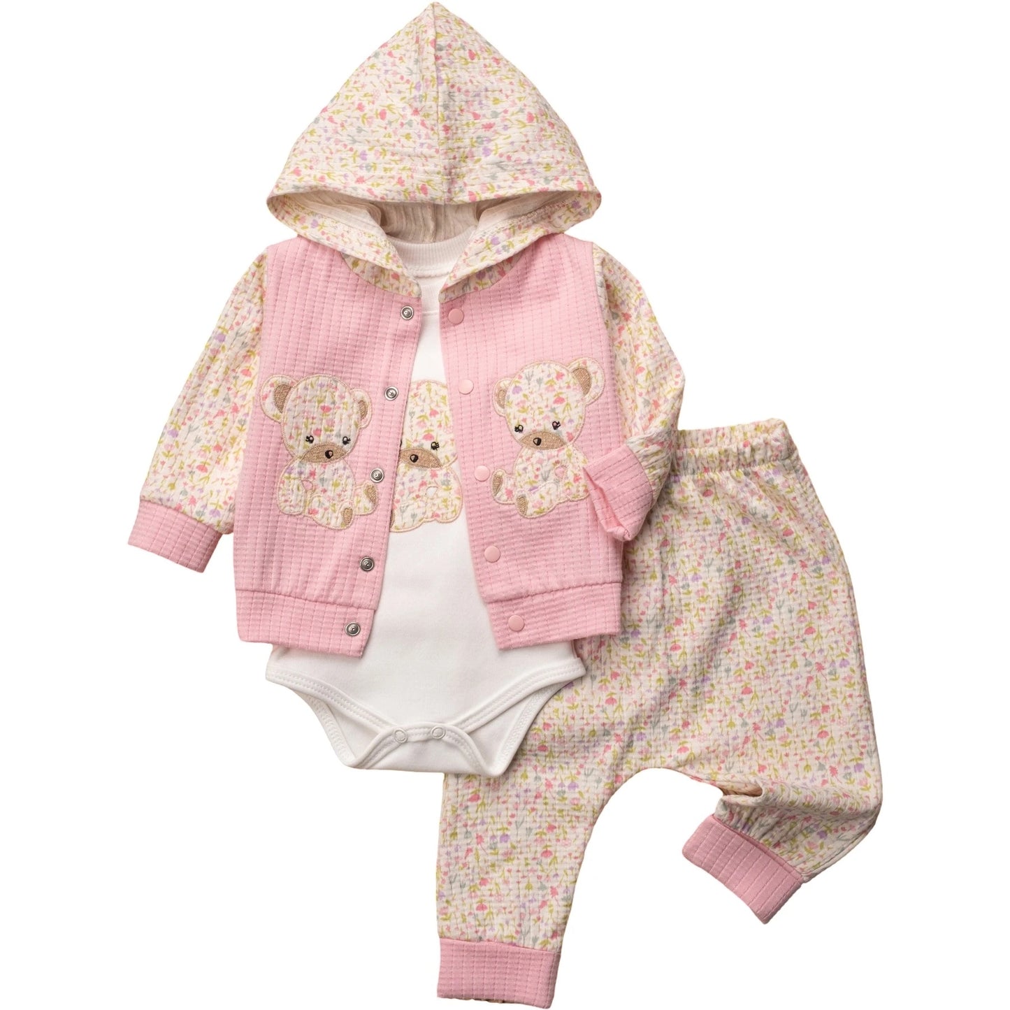 Baby Mädchen Set Blumen