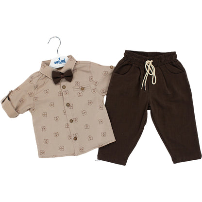 Baby Jungen Set Fliege