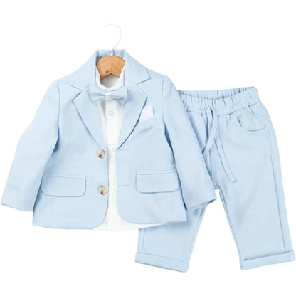 Baby Anzug Set Hellblau