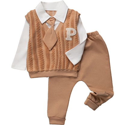 Baby Jungen Set Krawatte