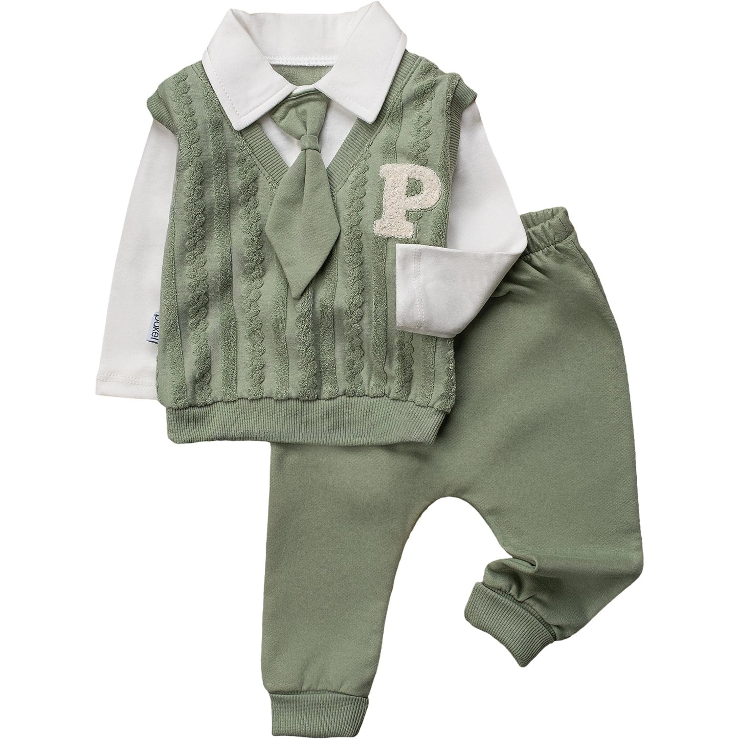 Baby Jungen Set Krawatte