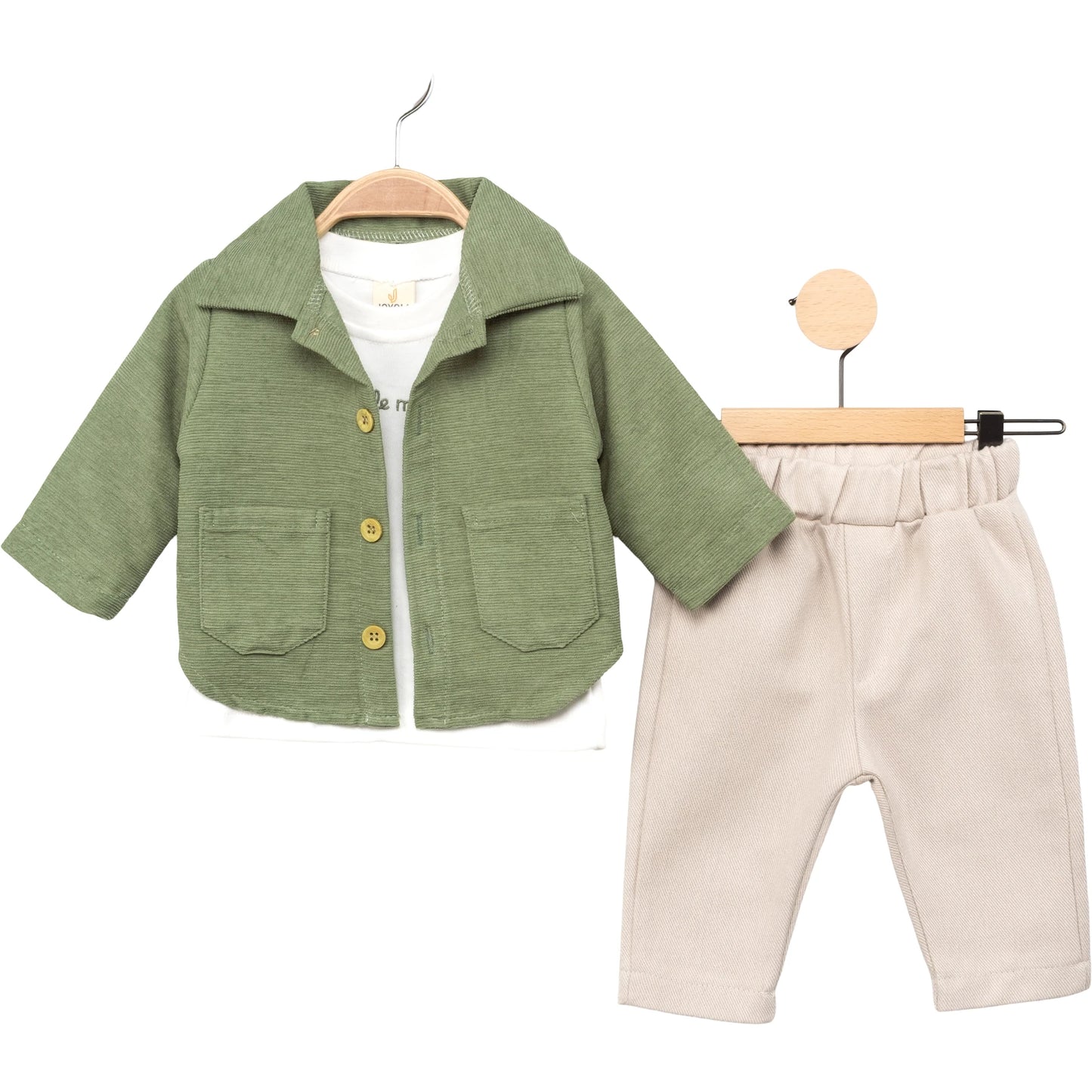 Baby Jungen Set Grün