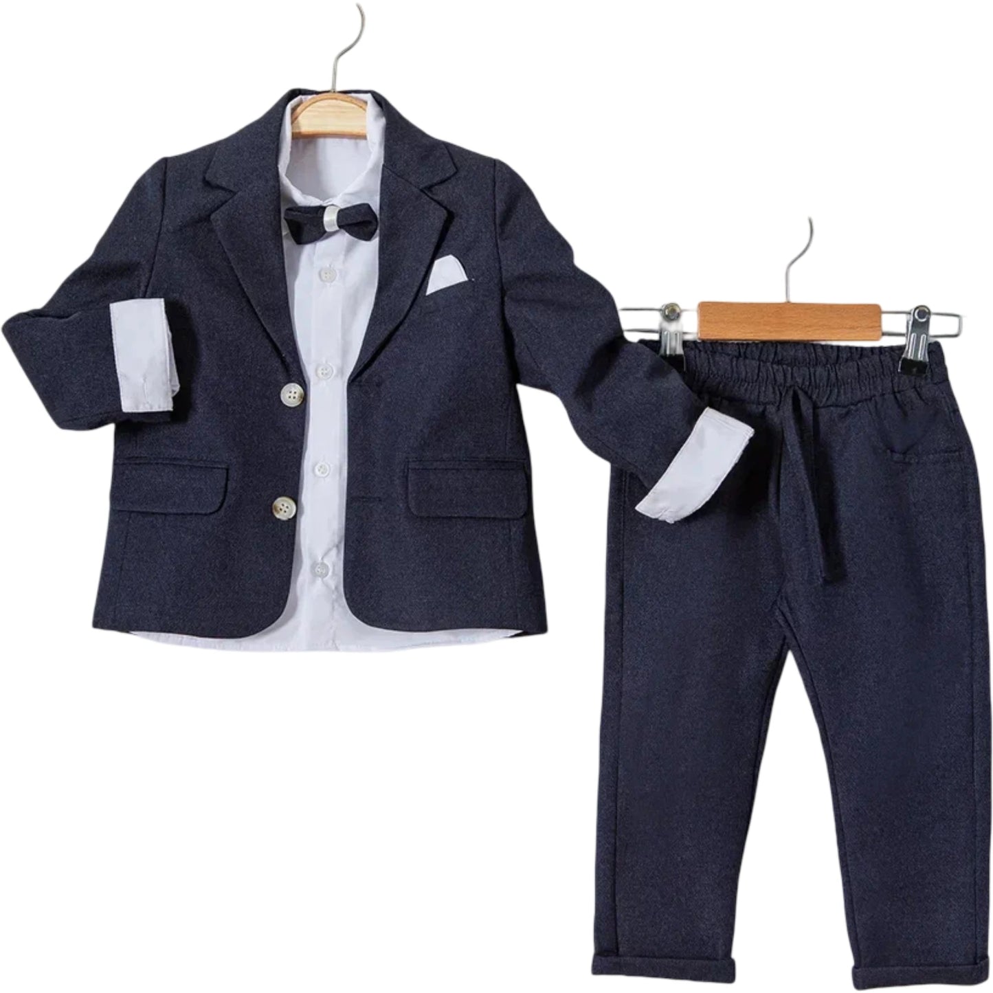 Jungen Anzug Set Dunkelblau