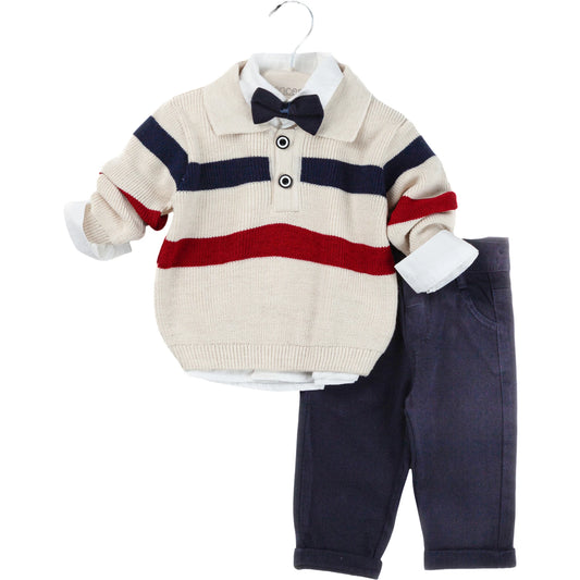 Baby Jungen Outfit Fliege