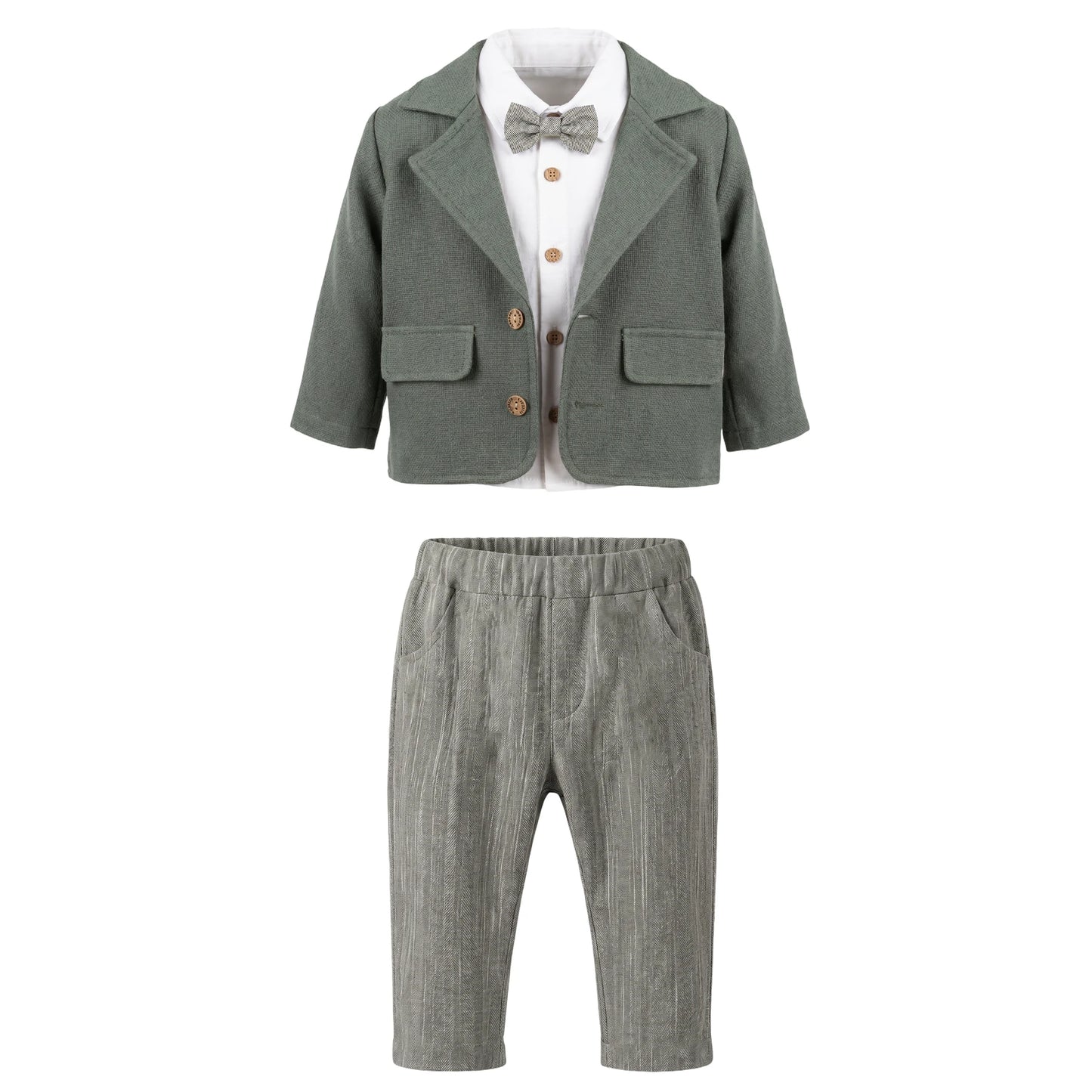 Baby Anzug Set Zweifarbig