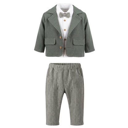 Baby Anzug Set Zweifarbig