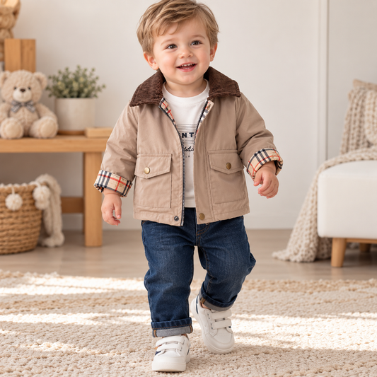 Baby Jungen Set Jacke Jeans