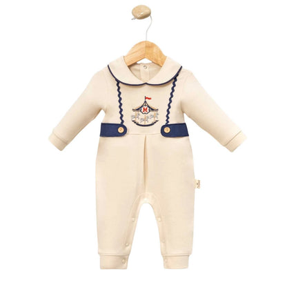 Baby Strampler Baumwolle Karussell