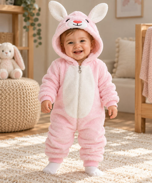 Baby Overall Wellsoft Hasenohren