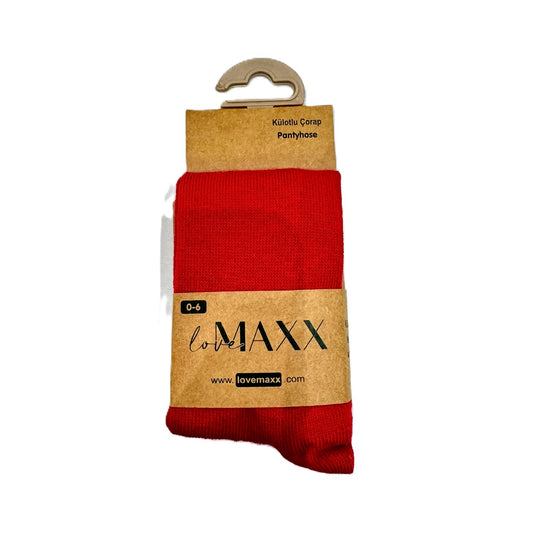 Baby Strumpfhose in Rot | Weich & elastisch | Verschiedene Größen erhältlich