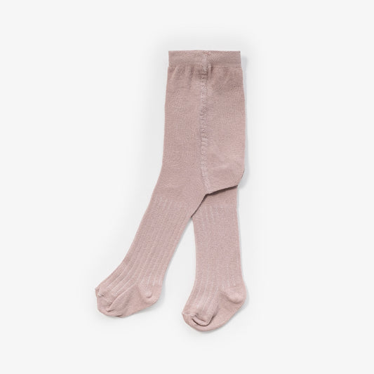 Baby Mädchen Strumpfhose in Altrosa | Weich & elastisch