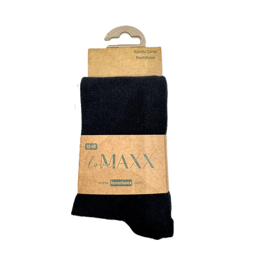 Unisex Baby Strumpfhose in Schwarz | Weich & elastisch