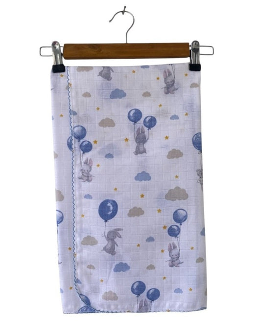 Musselindecke Baumwolle Tierprint