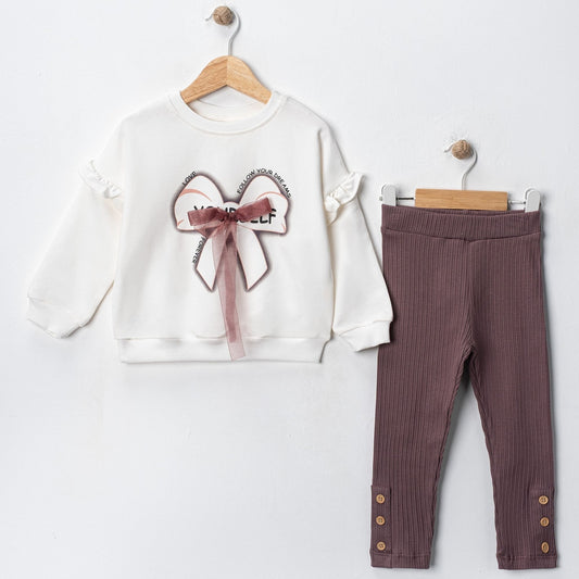 Mädchen Outfit Set – süß & bequem (2-teilig) 🎀👧