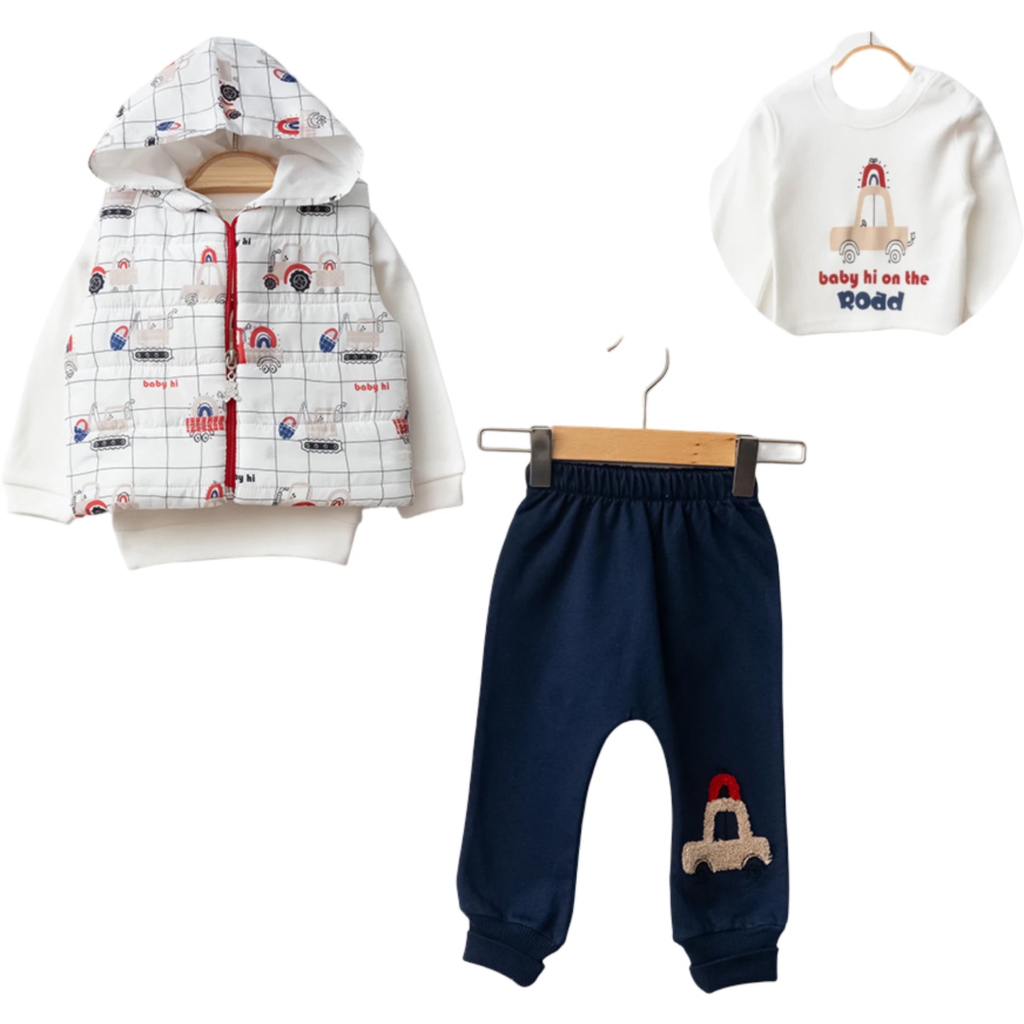 Babyset Baumwolle Automotiv