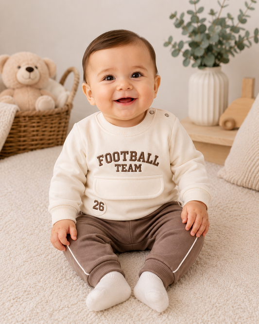 Baby-Set Baumwolle Football