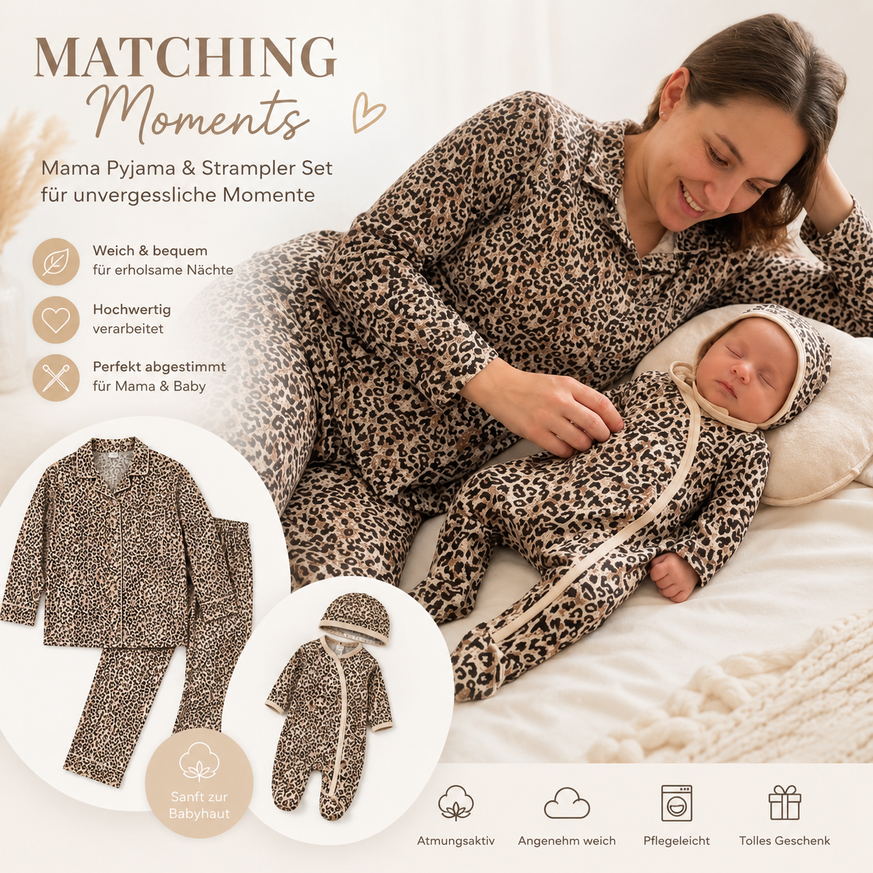 Partnerlook Set Leo 4-teilig