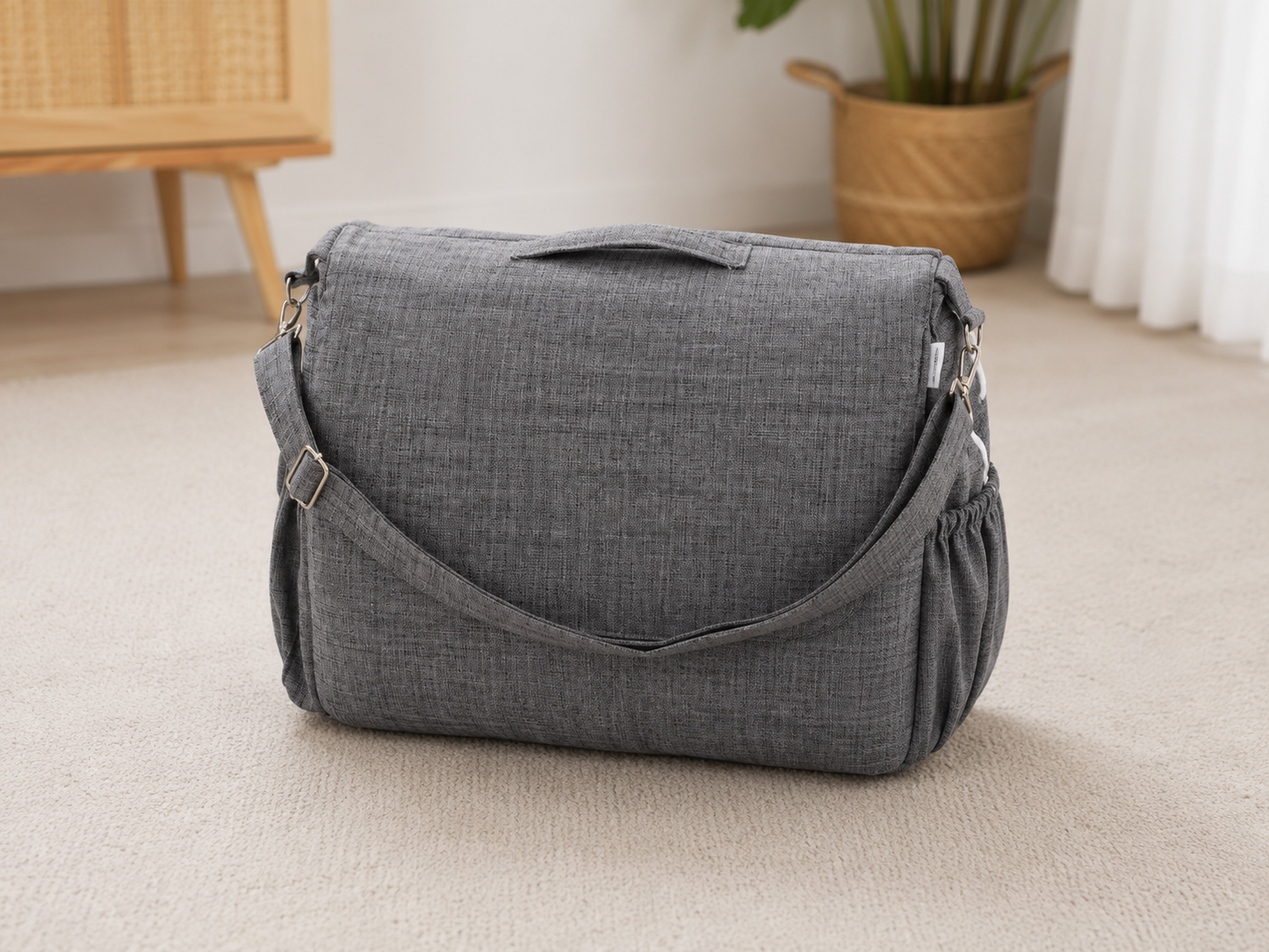 Babynest Reisetasche Anthrazit