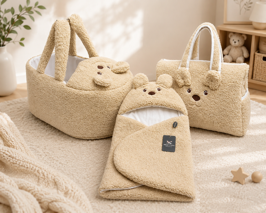 Babytragetasche Set Teddy