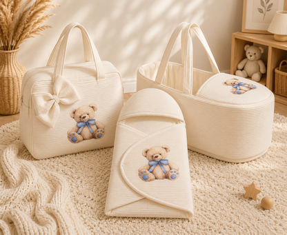 Babytragetasche Set Teddybär