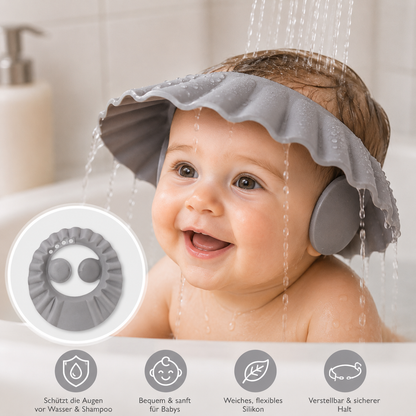 Baby Duschmütze Spritzschutz