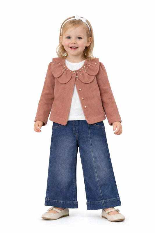 Mädchen Outfit Set – elegant & stilvoll (3-teilig) 👧🤎