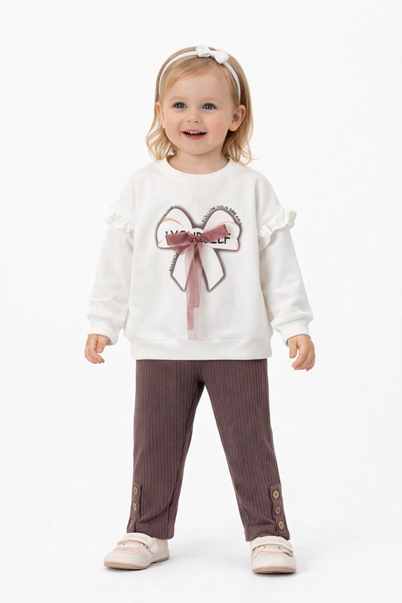 Mädchen Outfit Set – süß & bequem (2-teilig) 🎀👧