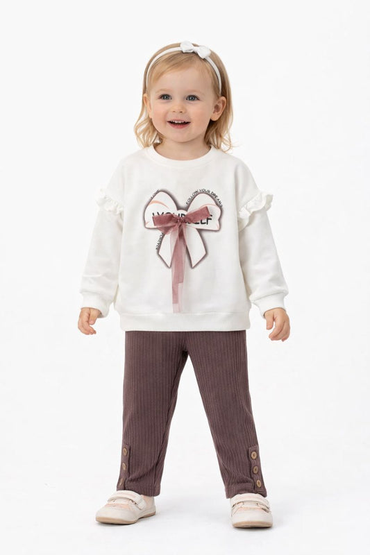 Mädchen Outfit Set – süß & bequem (2-teilig) 🎀👧