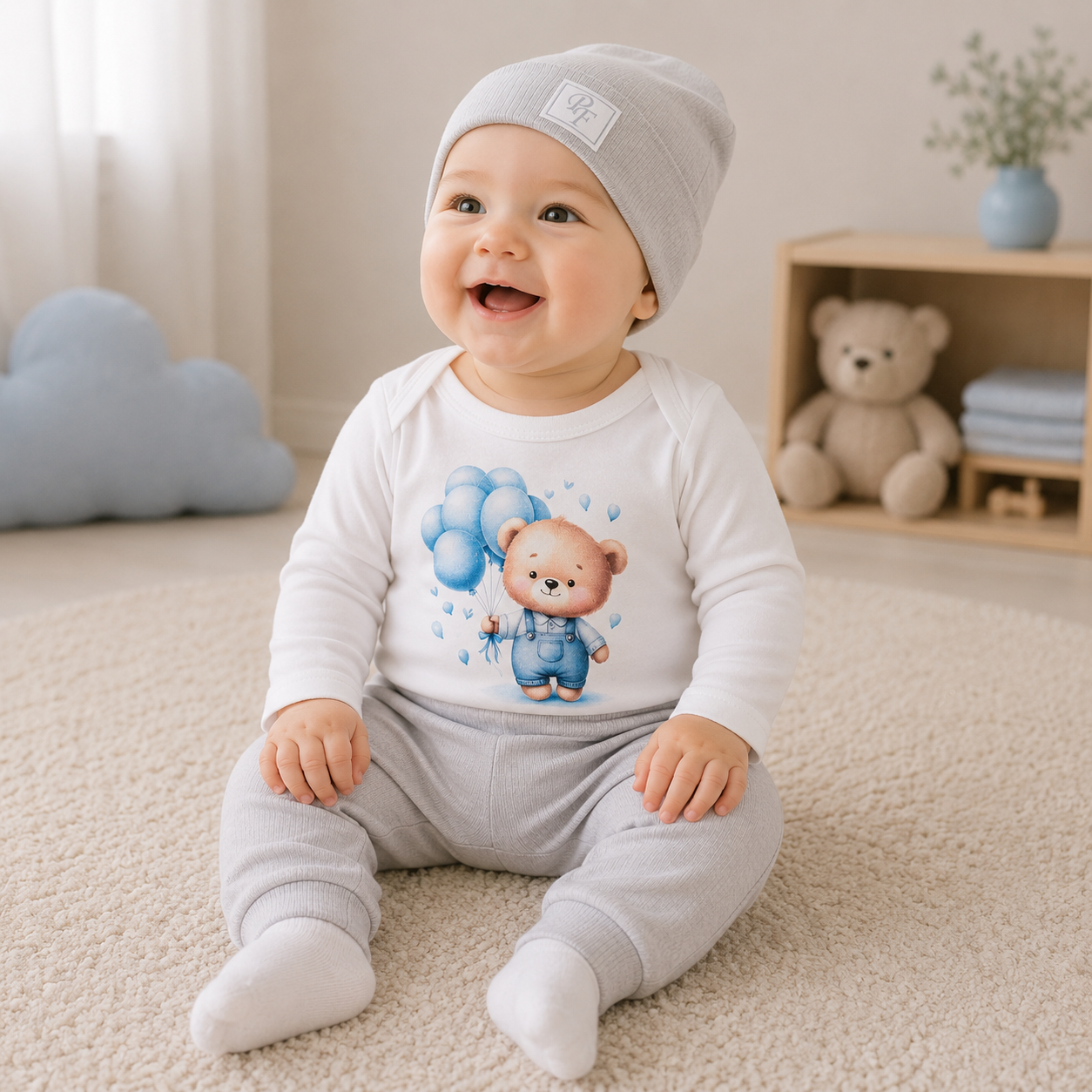 Baby Outfit Set Ballonbär