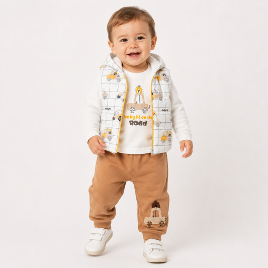 Baby Outfit Set Automotiv