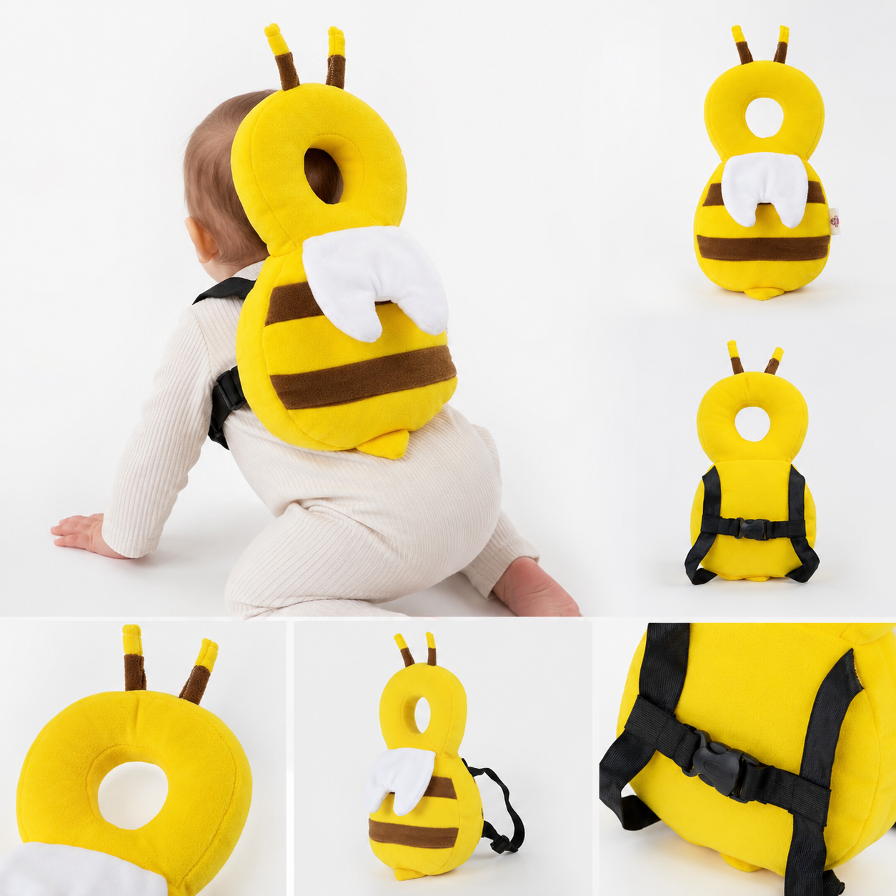 Baby Kopfschutzrucksack Biene