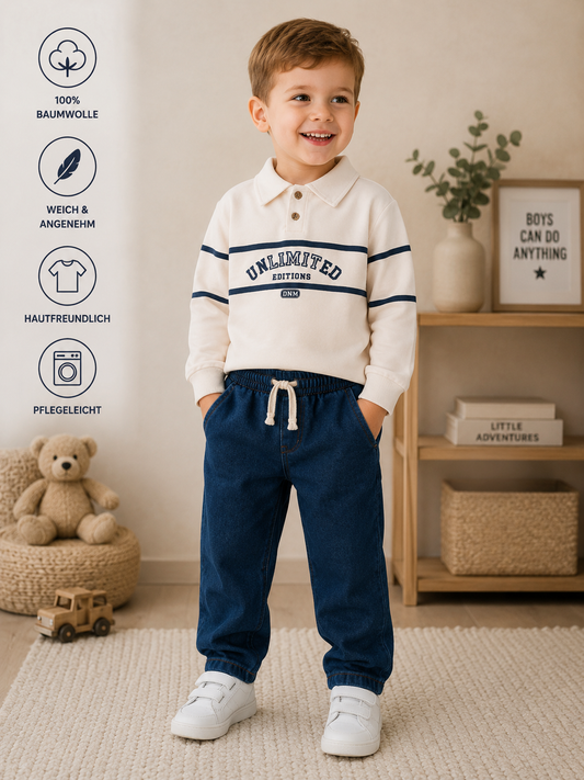 Jungs Set Baumwolle Jeans