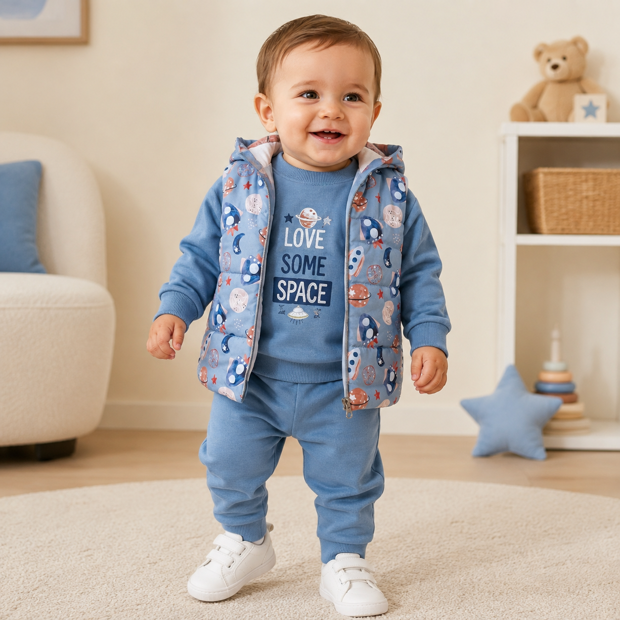 Baby Jungen Set Weltraum