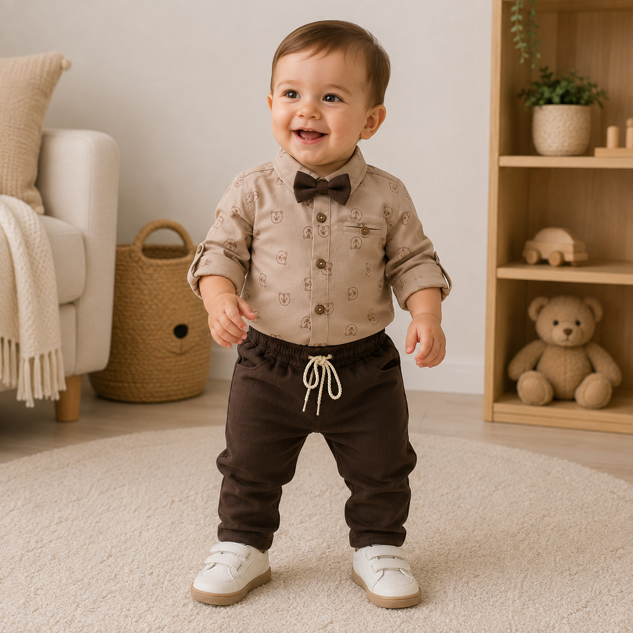 Baby Jungen Set Fliege