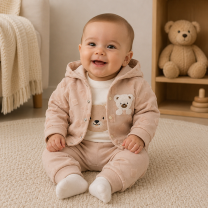 Baby Jungen Set Bär
