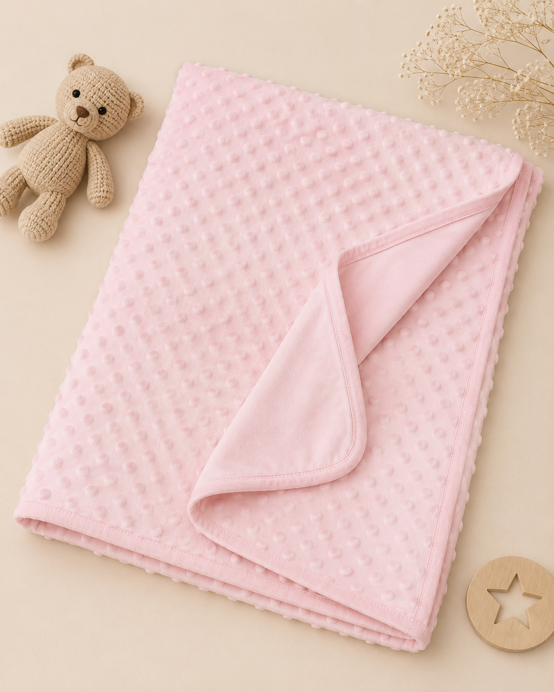Babydecke Baumwolle 3 Farben