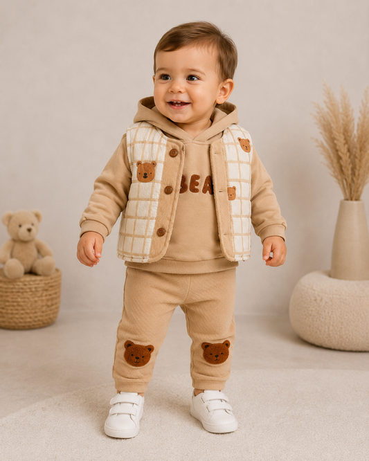 Babyset Bärenmotiv