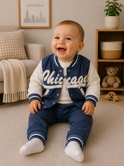Baby Set Collegejacke Chicago