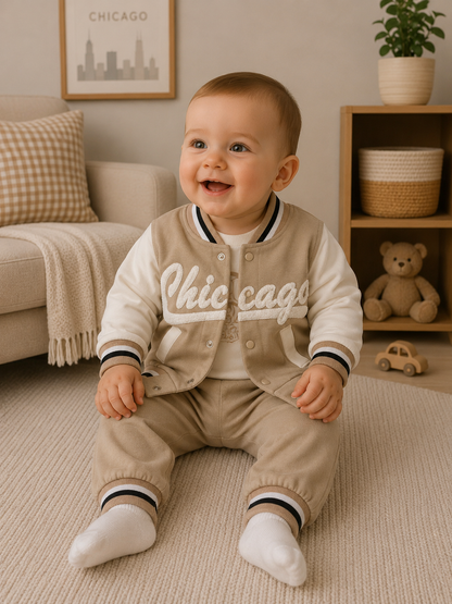 Baby Set Collegejacke Chicago