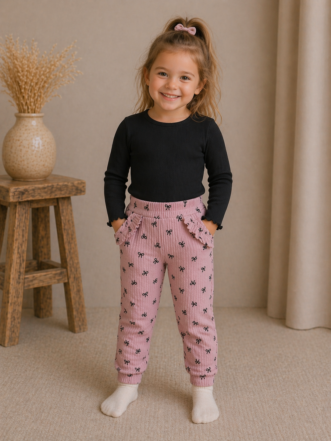 Mädchen Hose in verschiedenen Farben & Mustern 👧✨