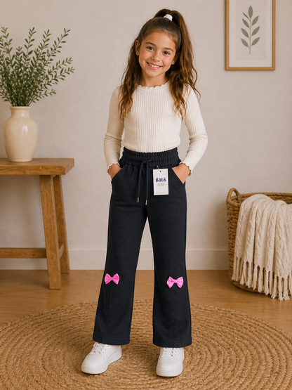 Mädchen Hose – bequem & verspielt mit Schleifen 👧🎀