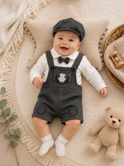 Outfit Set Fliege Mütze