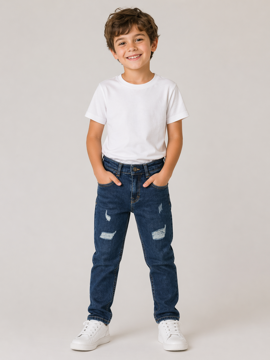 Blaue Jeans für Jungs – lässig & bequem 👖💙