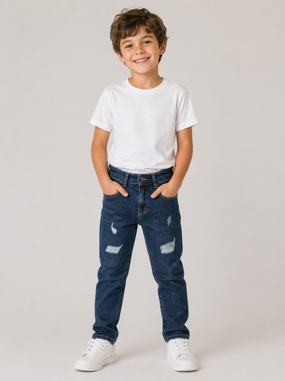 Blaue Jeans für Jungs – lässig & bequem 👖💙