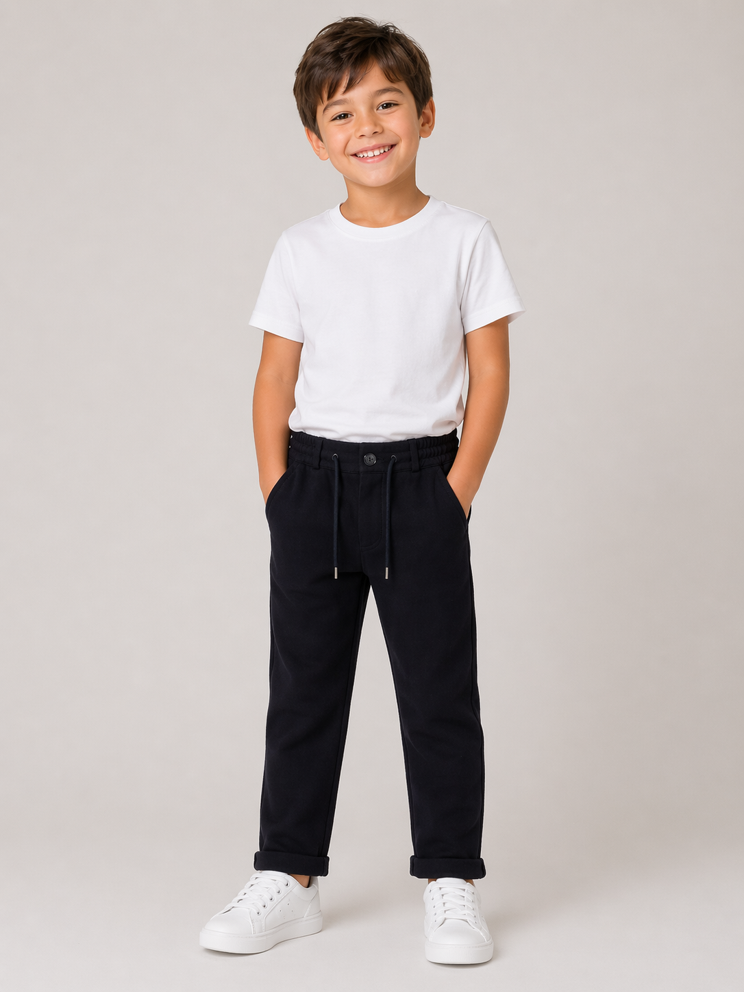 Jungen Hose – klassisch & bequem in Dunkelblau 👦💙