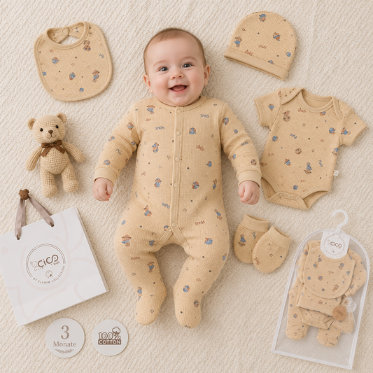Baby Geschenkset Beige